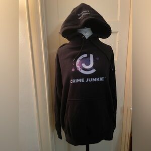 Crime Junkie Podcast Fan Sweatshirt! Size Large.